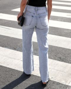 Crystal 90'S Vintage Distressed Flare Jeans sold by Vici