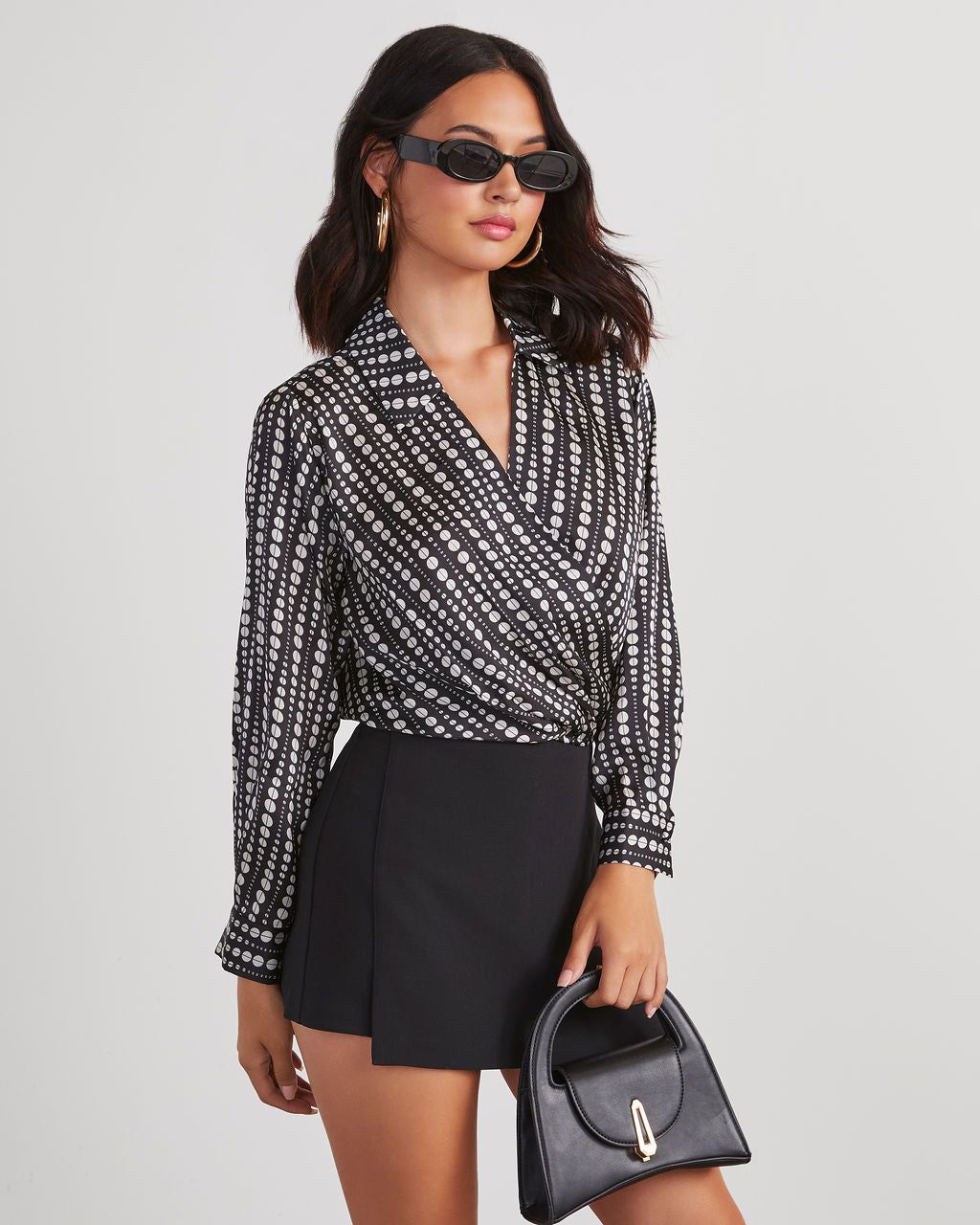 Rayna Floral Puff Sleeve Bodysuit sold by Vici product image thumbnail 3