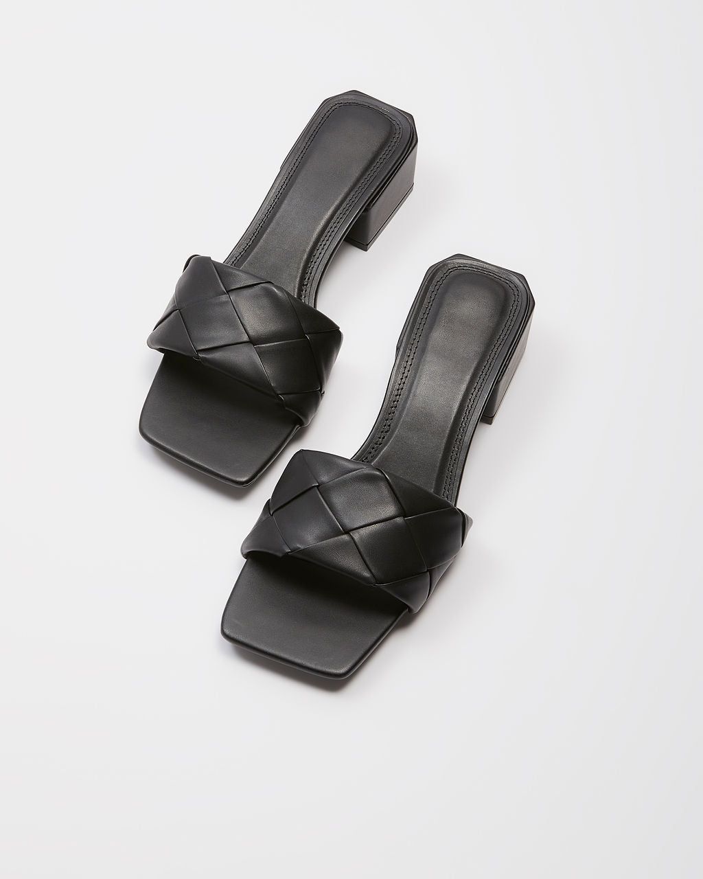 Rivette Heeled Faux Leather Sandal - Black - FINAL SALE sold by Vici product image thumbnail 3