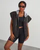 Fall And Forever Hooded Puffer Vest sold by Vici