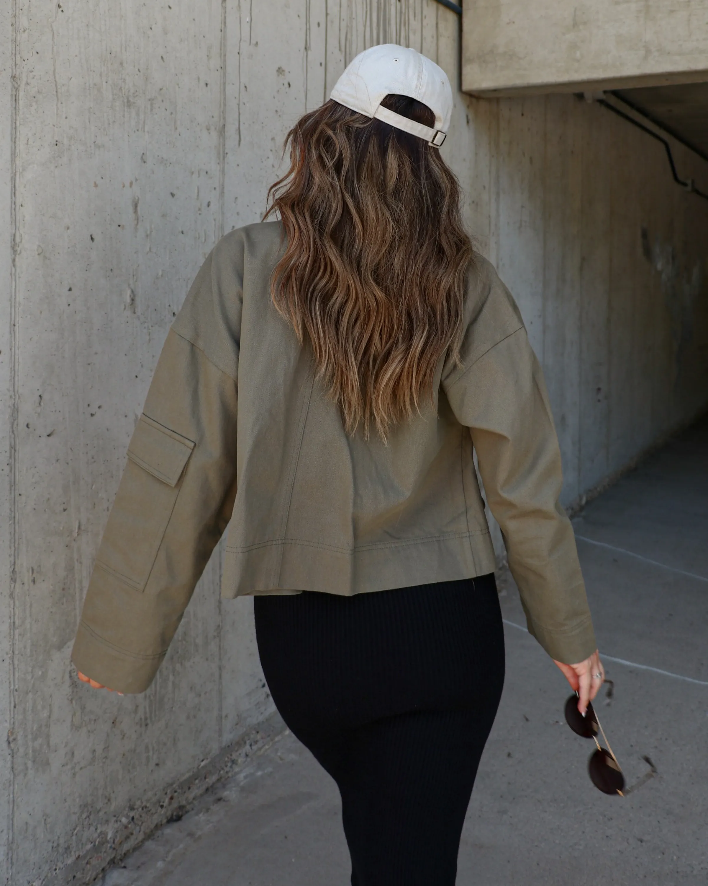 Casual Flex Relaxed Utility Jacket sold by Vici product image thumbnail 4