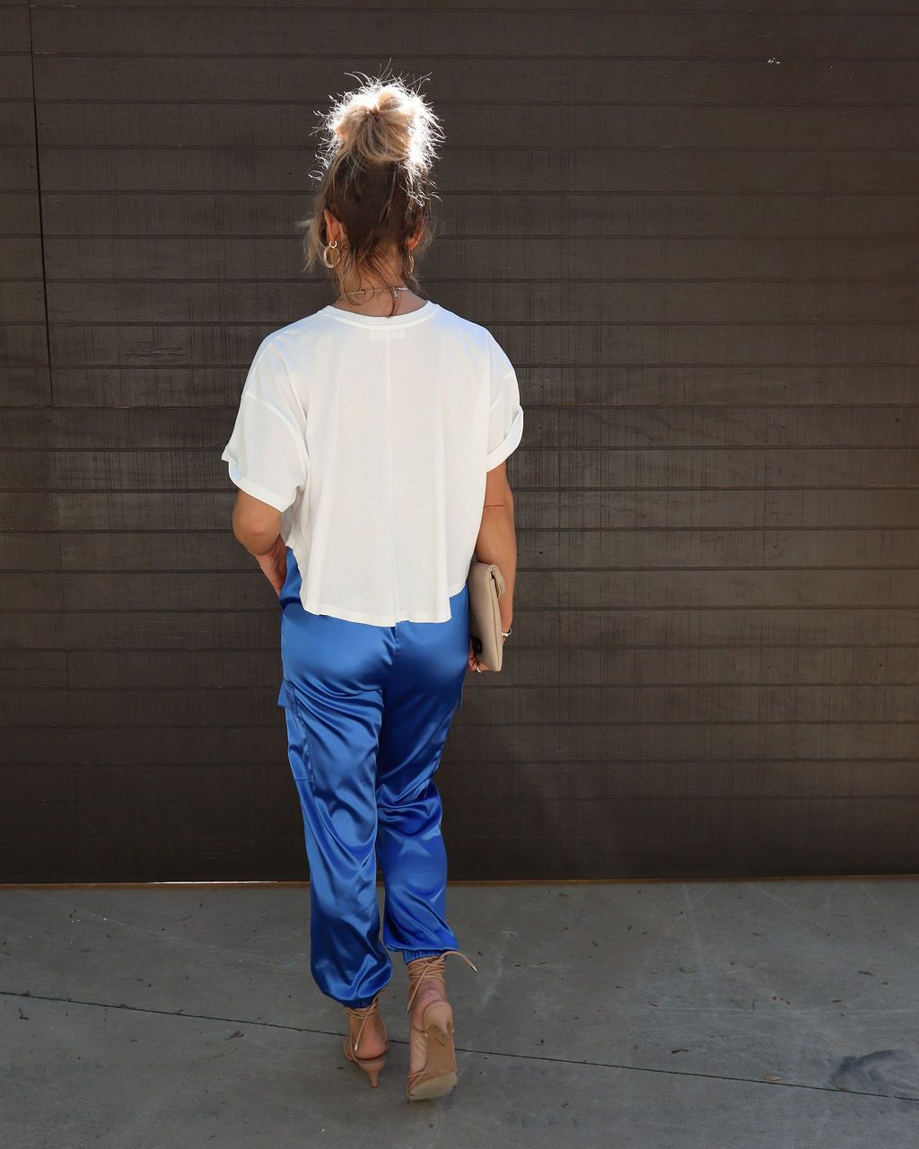 Jackson Cotton Tee - White - SALE sold by Vici product image thumbnail 2