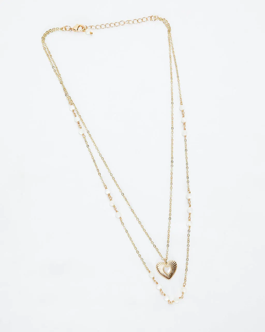 Heartstring Layered Necklace sold by Vici