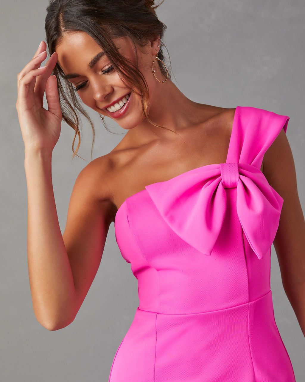 My Moment Mini Dress - Hot Pink - SALE sold by Vici product image thumbnail 3