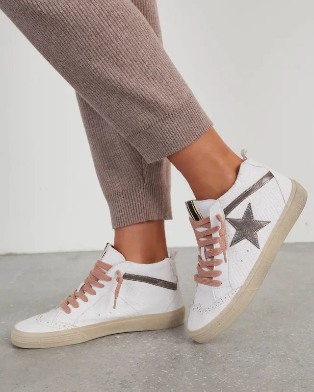 Paulina Snake High Top Sneakers sold by Vici