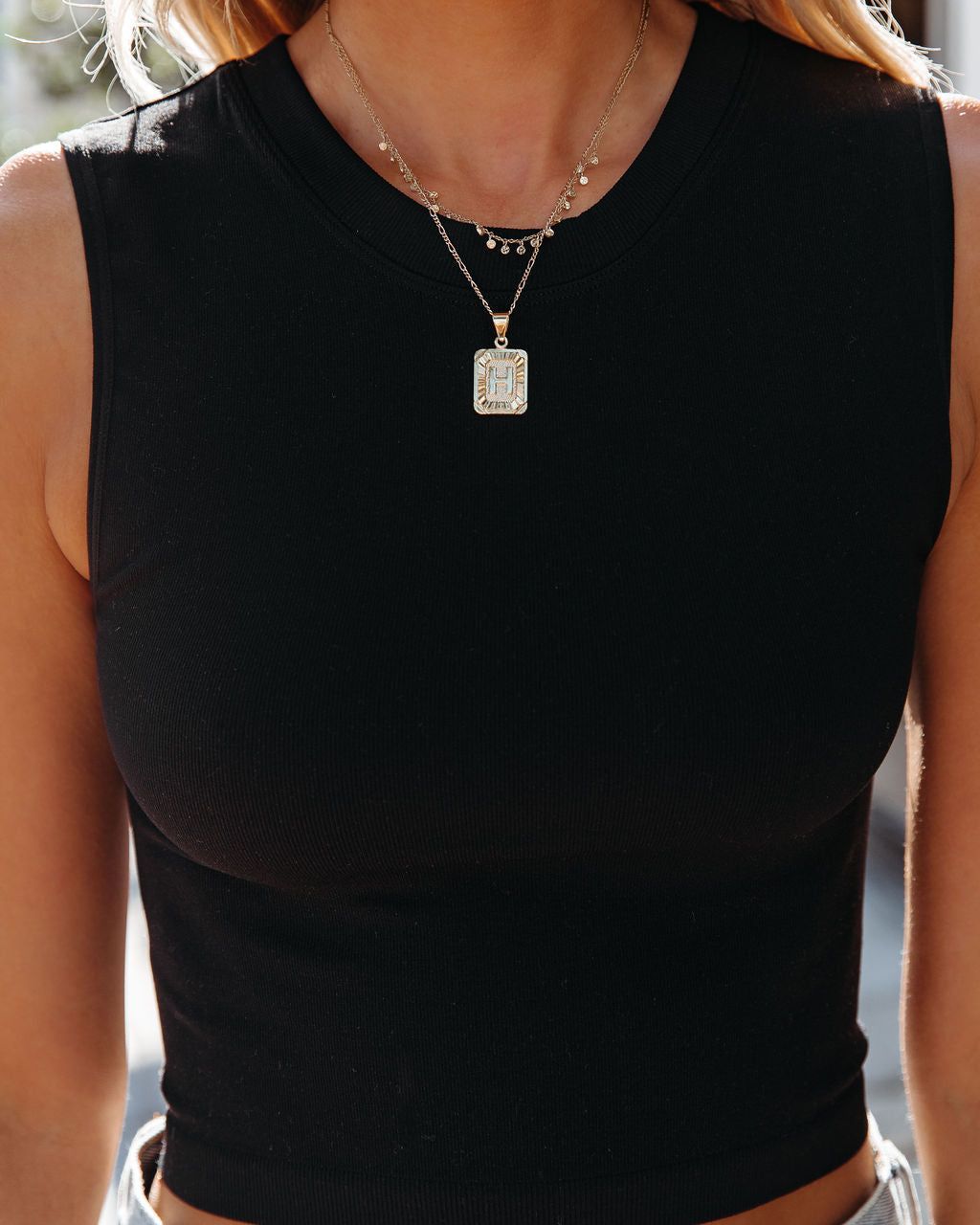 Ciara Seamless Crop Top - Black - FINAL SALE sold by Vici product image thumbnail 4