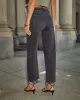 Wild Honey Stretch High Rise Barrel Jeans sold by Vici