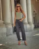 Wild Honey Stretch High Rise Barrel Jeans sold by Vici