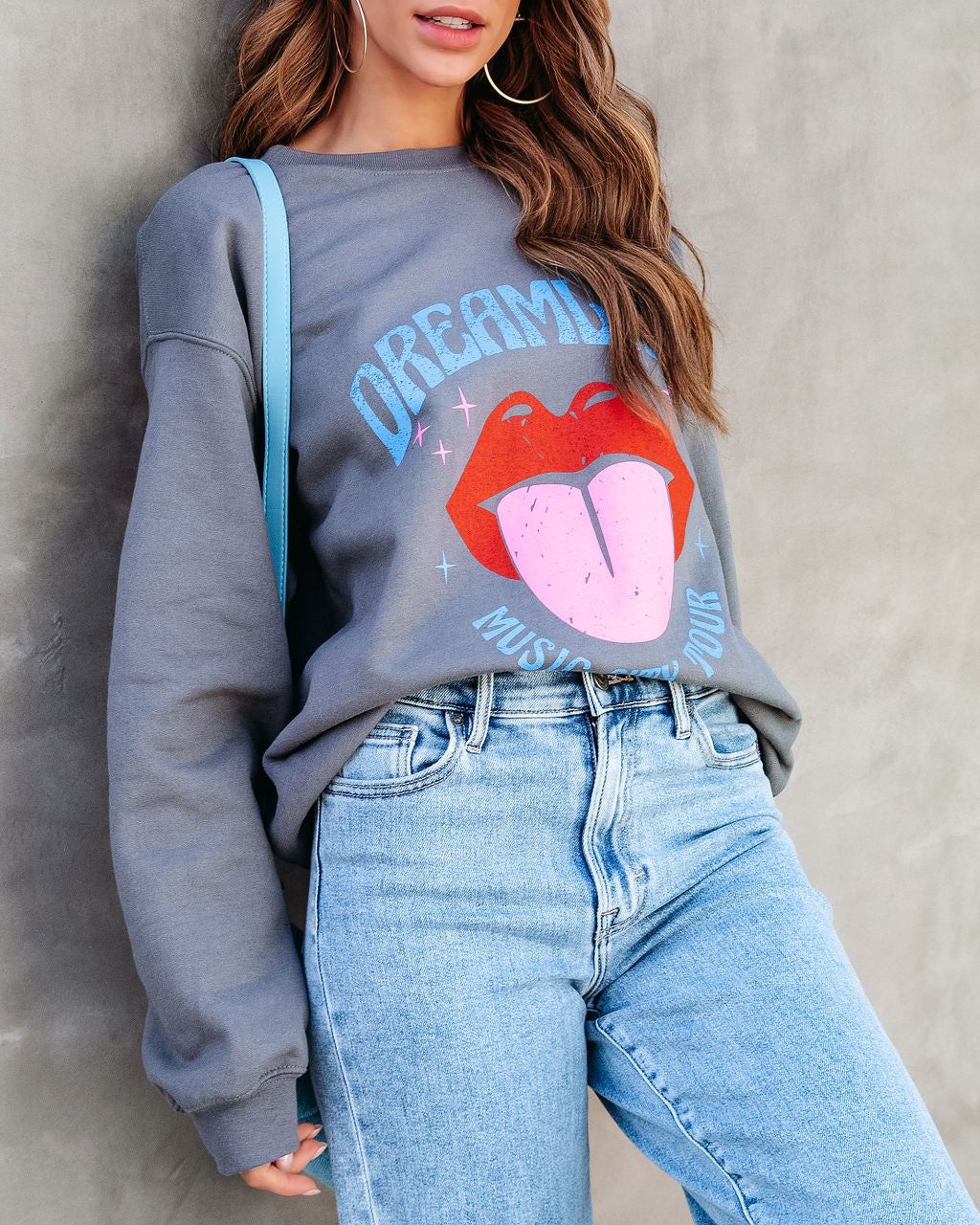 Dreamland City Tour Sweatshirt - FINAL SALE sold by Vici product image thumbnail 2