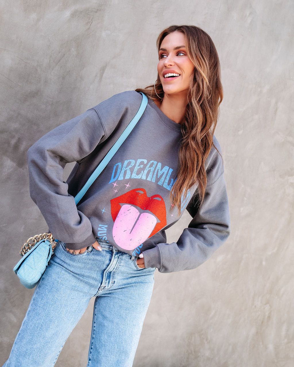 Dreamland City Tour Sweatshirt - FINAL SALE sold by Vici product image thumbnail 7