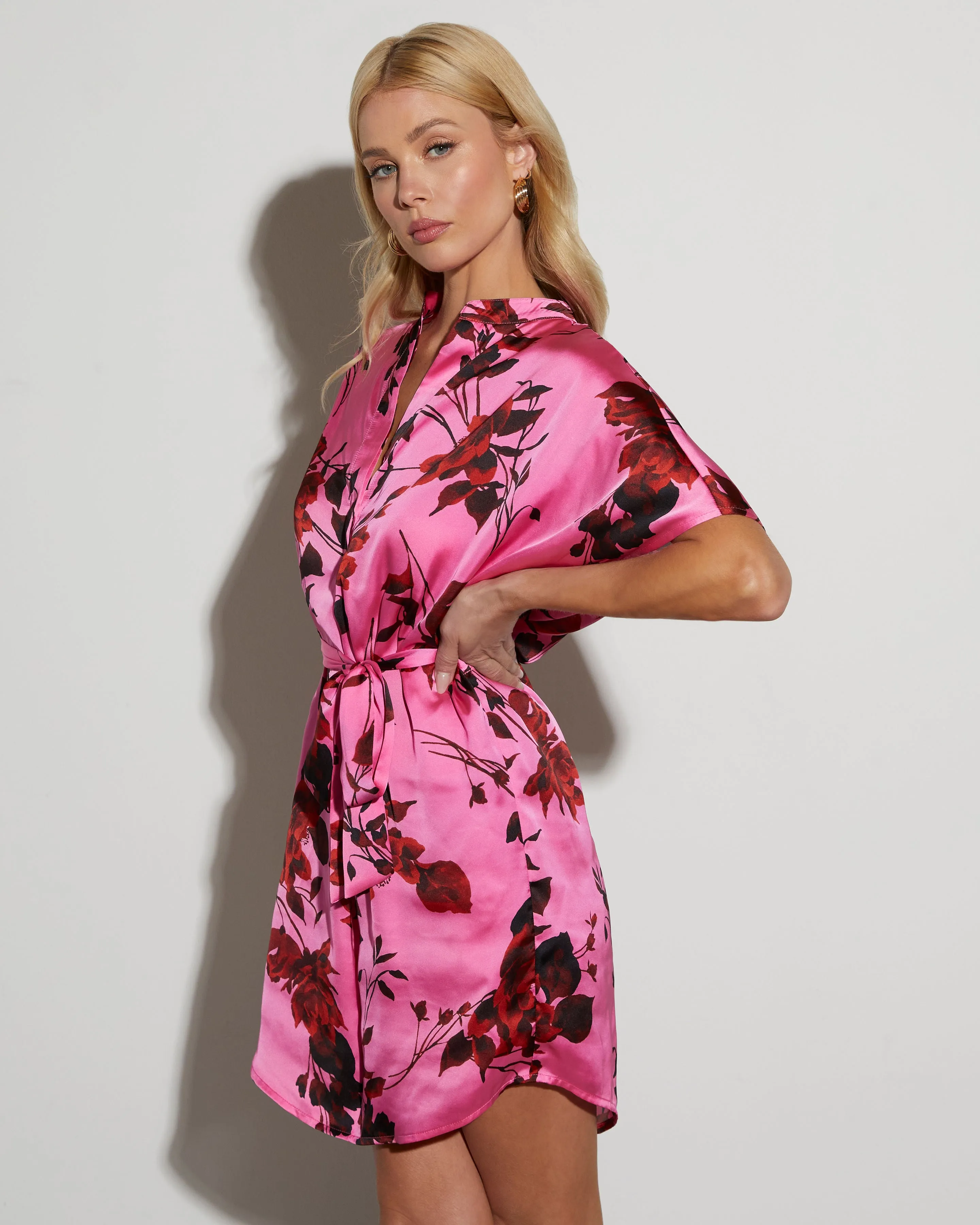 Genevieve Floral Mini Dress sold by Vici product image thumbnail 3
