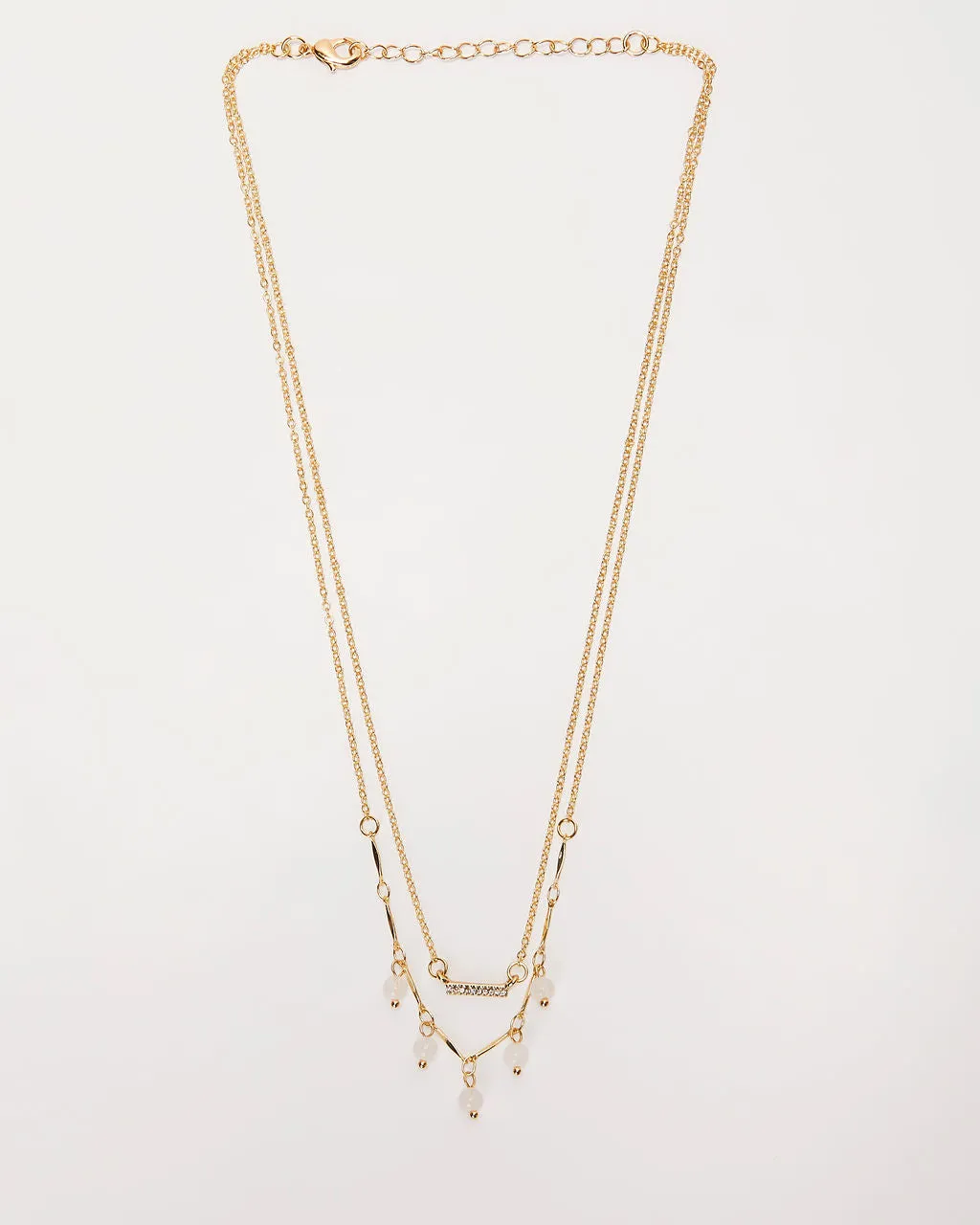 Allie Layered Dainty Necklace sold by Vici product image thumbnail 2