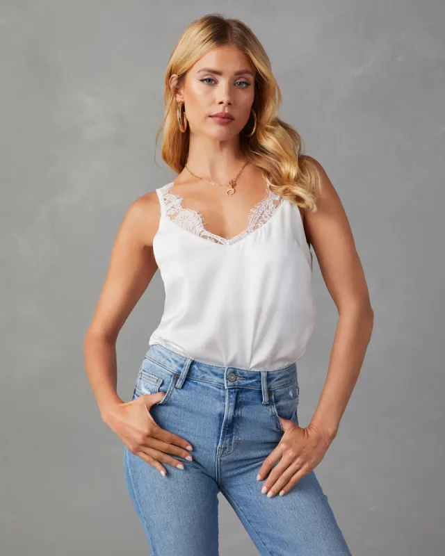 Donatella Satin Lace Bodysuit made by Vici