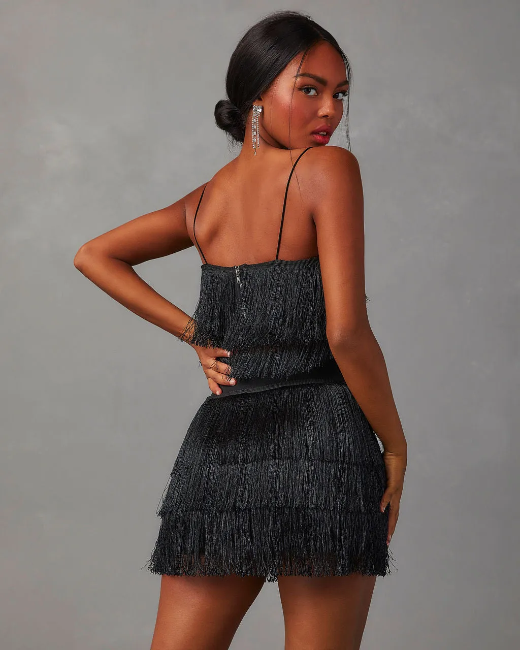 Giuseppe Fringe Trim Tank sold by Vici product image thumbnail 4