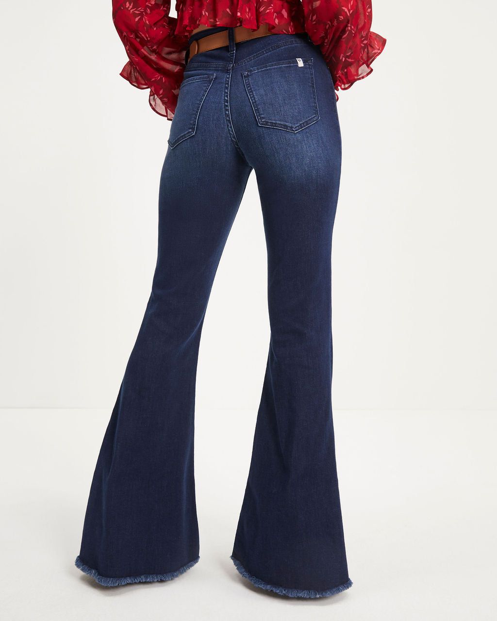 Astrid High Rise Stretch Flare Jeans sold by Vici product image thumbnail 5