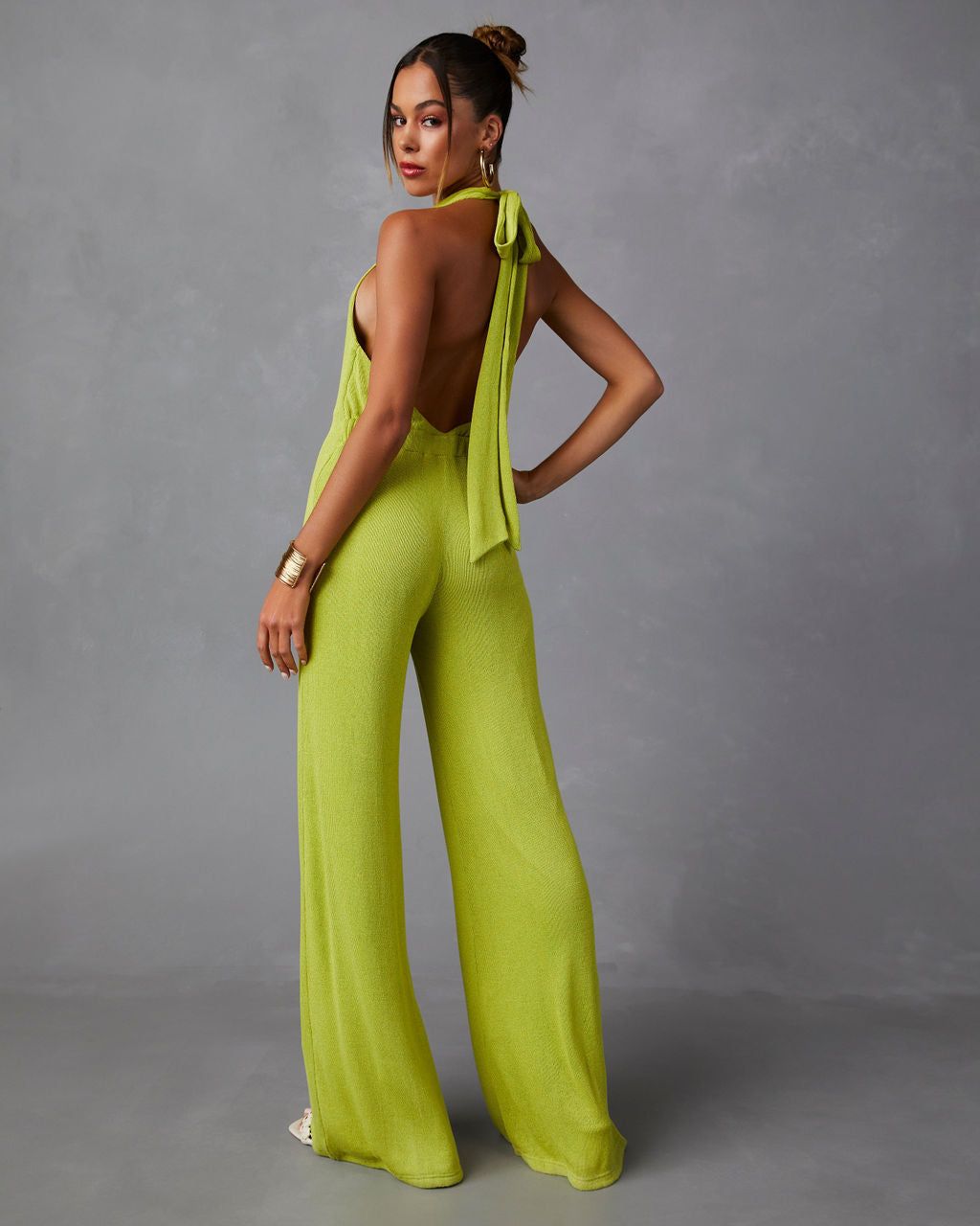 Callista Halter Jumpsuit sold by Vici product image thumbnail 2
