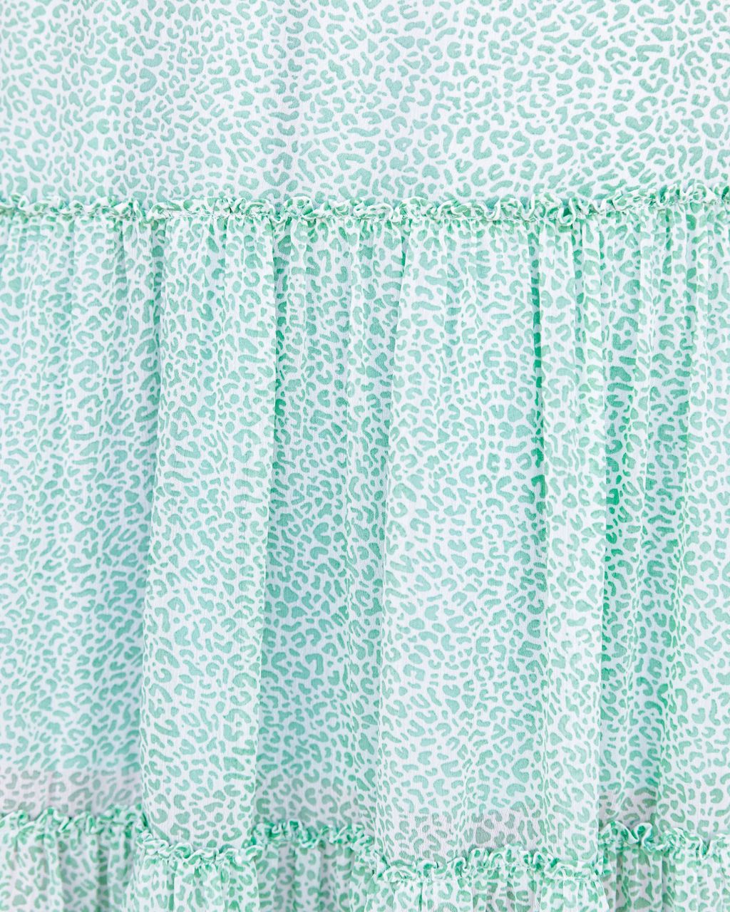 Trinket Leopard Tiered Midi Dress - FINAL SALE sold by Vici product image thumbnail 4