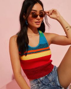 Rainbow Knit Tank - FINAL SALE sold by Vici