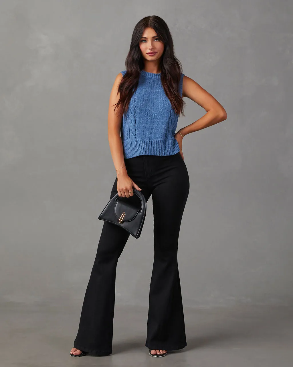 Shamar Braided Sweater Tank sold by Vici product image thumbnail 2