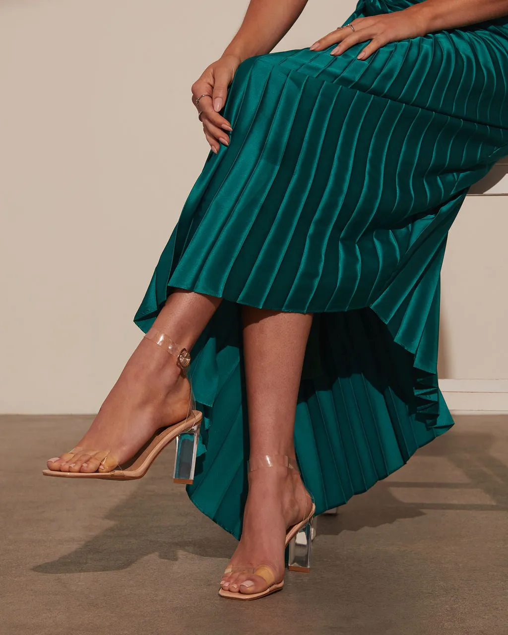 Billini Santiago Clear Strappy Heels sold by Vici product image thumbnail 3