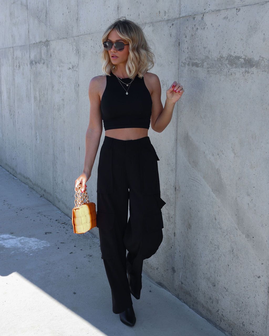 Mission Possible Cargo Wide Leg Pants sold by Vici product image thumbnail 3