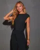 Katy Cowl Neck Cutout Back Jumpsuit sold by Vici