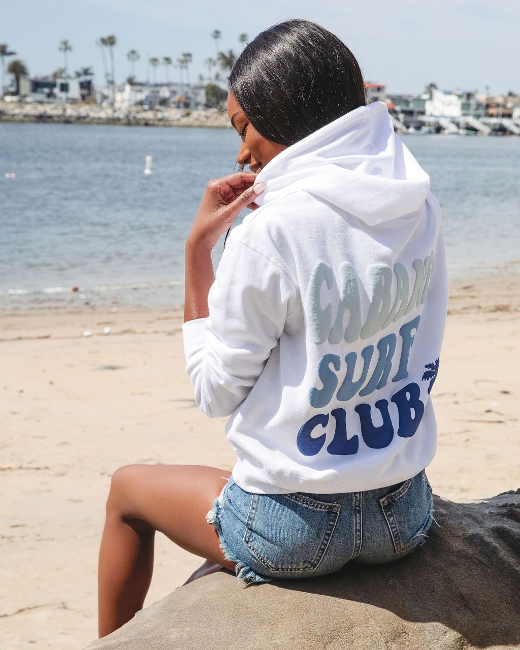 Cabana Surf Club Hooded Sweatshirt - FINAL SALE sold by Vici