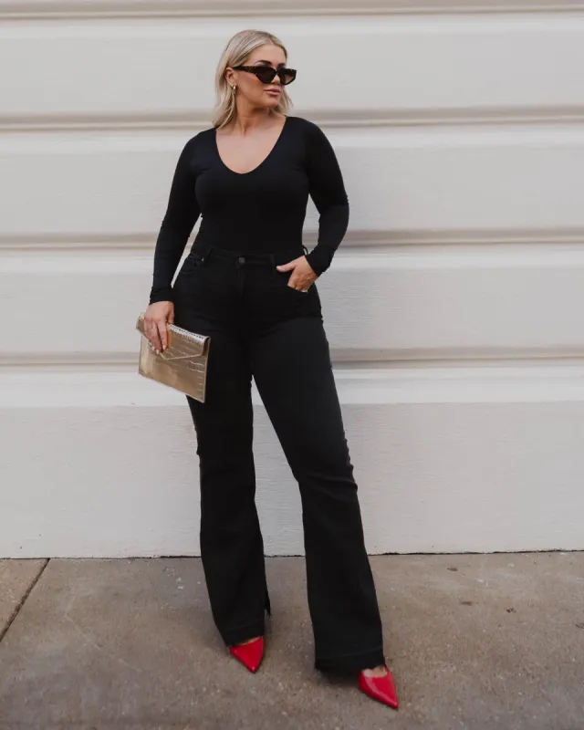 Every Body Basic Scoop Neck Bodysuit sold by Vici