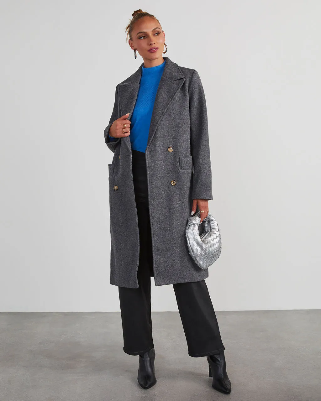 Autumn Necessities Pocketed Coat sold by Vici