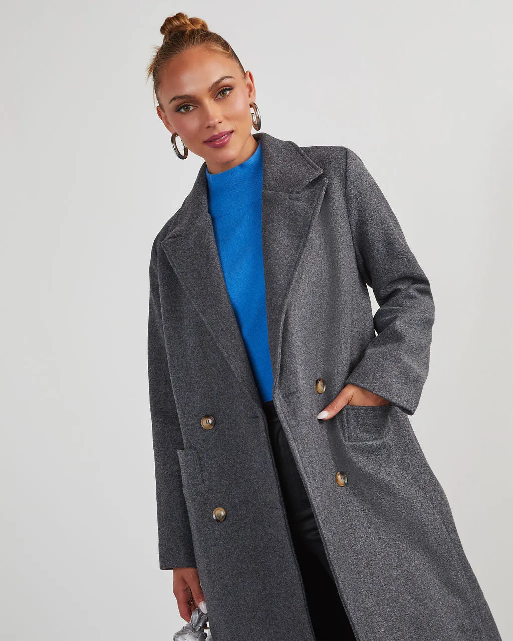Autumn Necessities Pocketed Coat sold by Vici product image thumbnail 5