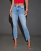 Kristina High Rise Cropped Skinny Jean sold by Vici