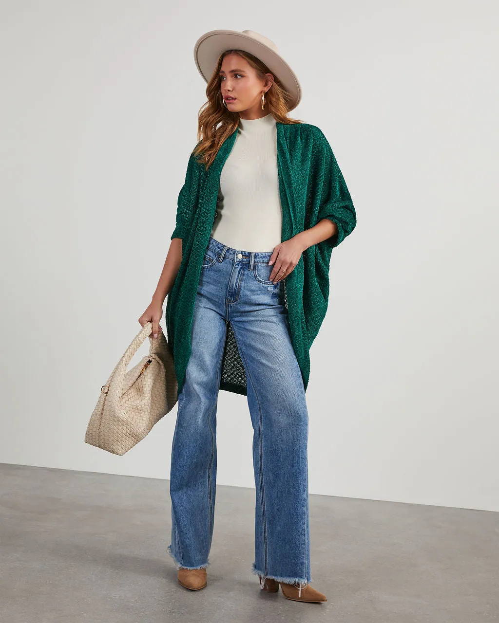 Sweet Dream Chenille Dolman Cardigan sold by Vici product image thumbnail 2