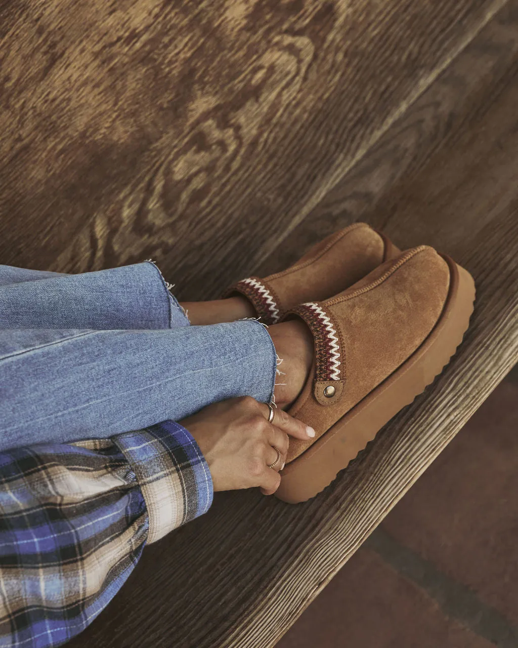 Selena Platform Slippers sold by Vici