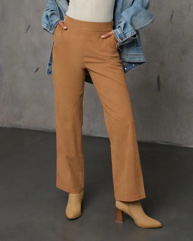 Tustin Straight Leg Corduroy Pants sold by Vici