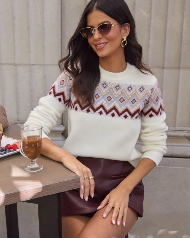 Sweet Charmer Pullover Sweater sold by Vici