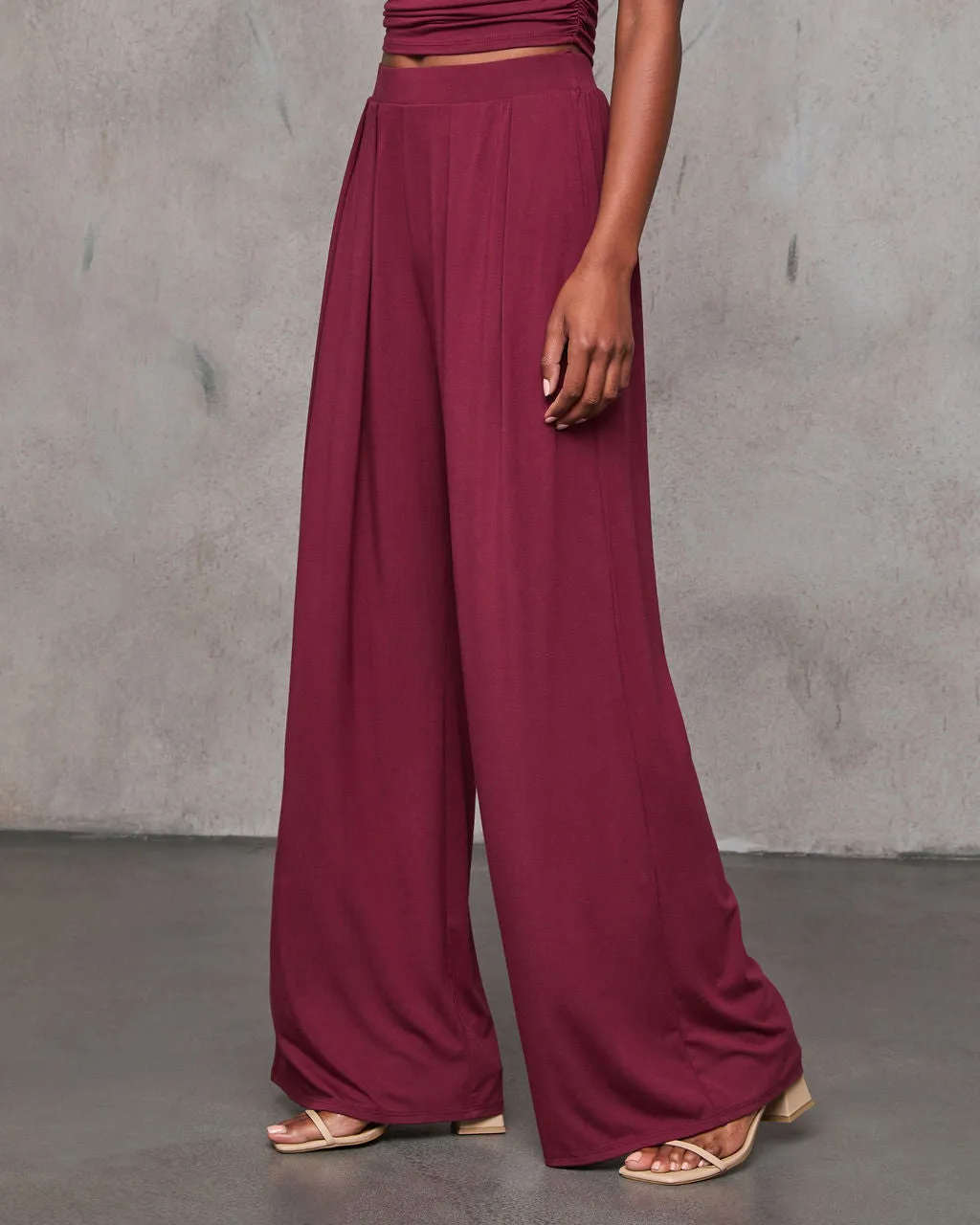 Santori High Rise Wide Leg Pants sold by Vici product image thumbnail 3