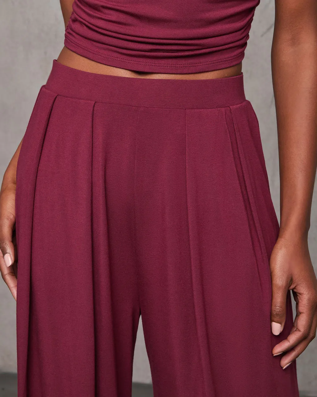 Santori High Rise Wide Leg Pants sold by Vici product image thumbnail 5