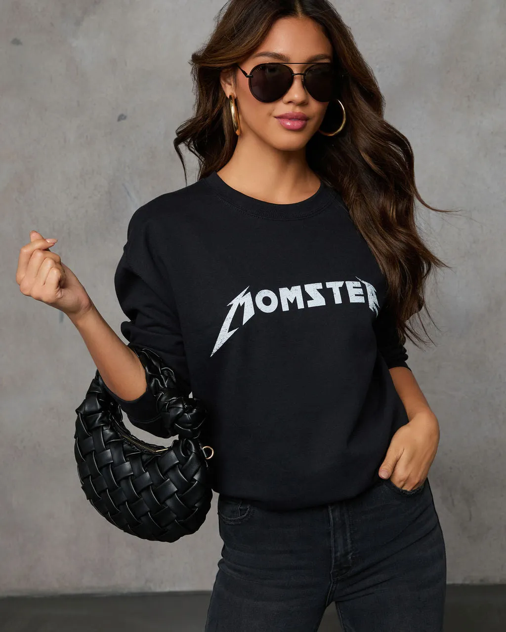 Momster Crewneck Sweatshirt sold by Vici product image thumbnail 5