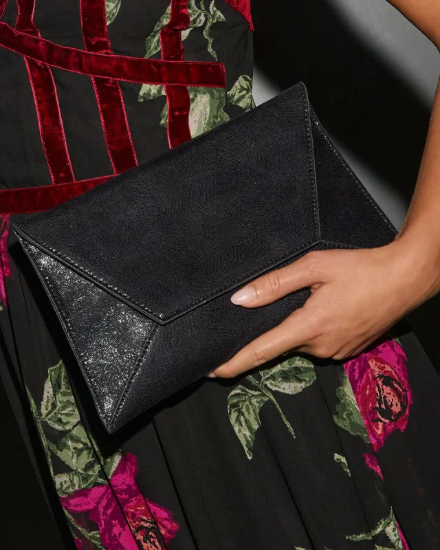 Whisked Away Leather Envelope Clutch sold by Vici
