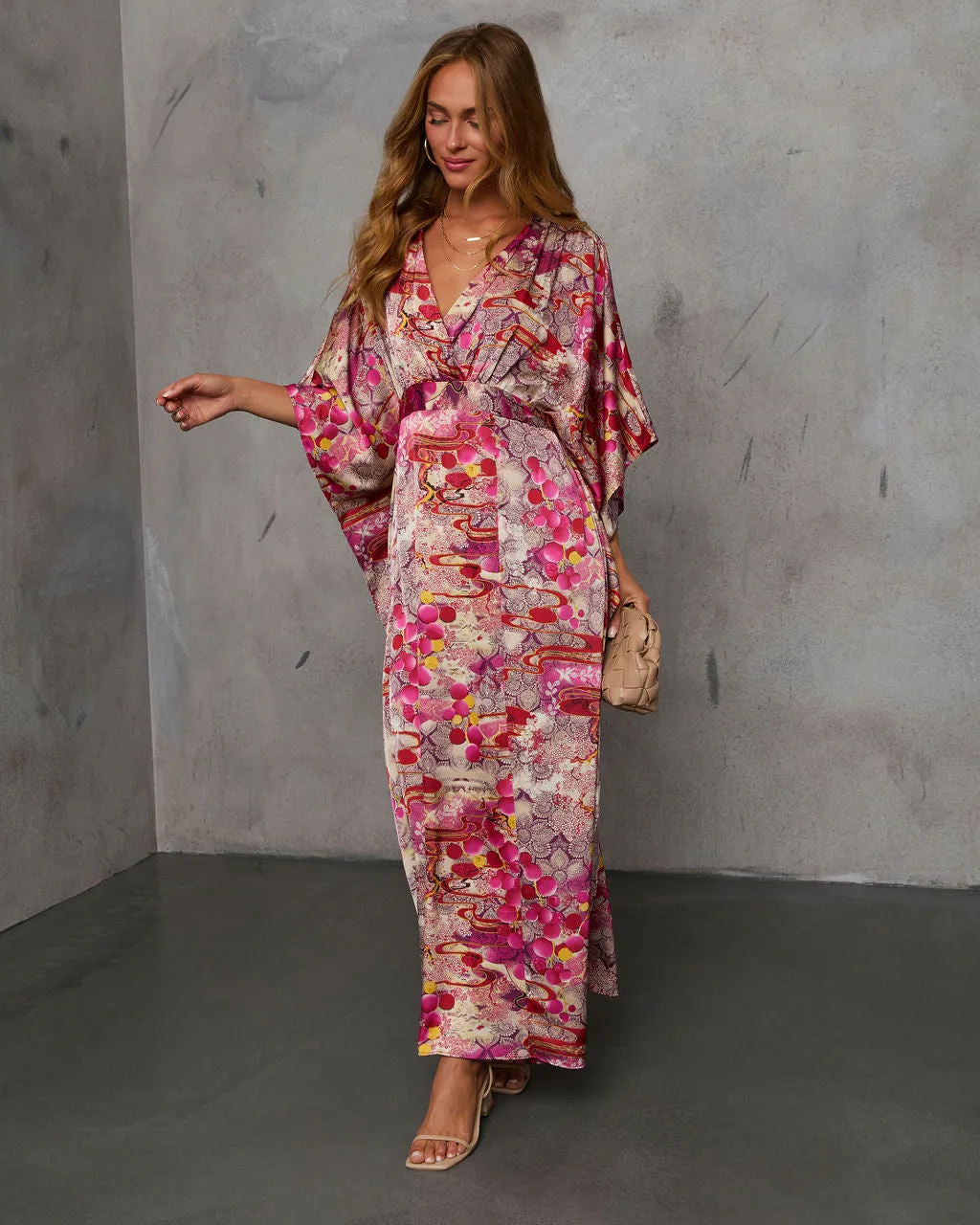 Darling Daisy Kimono Maxi Dress sold by Vici product image thumbnail 5