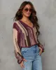 Express Yourself Abstract Knit Cardigan sold by Vici