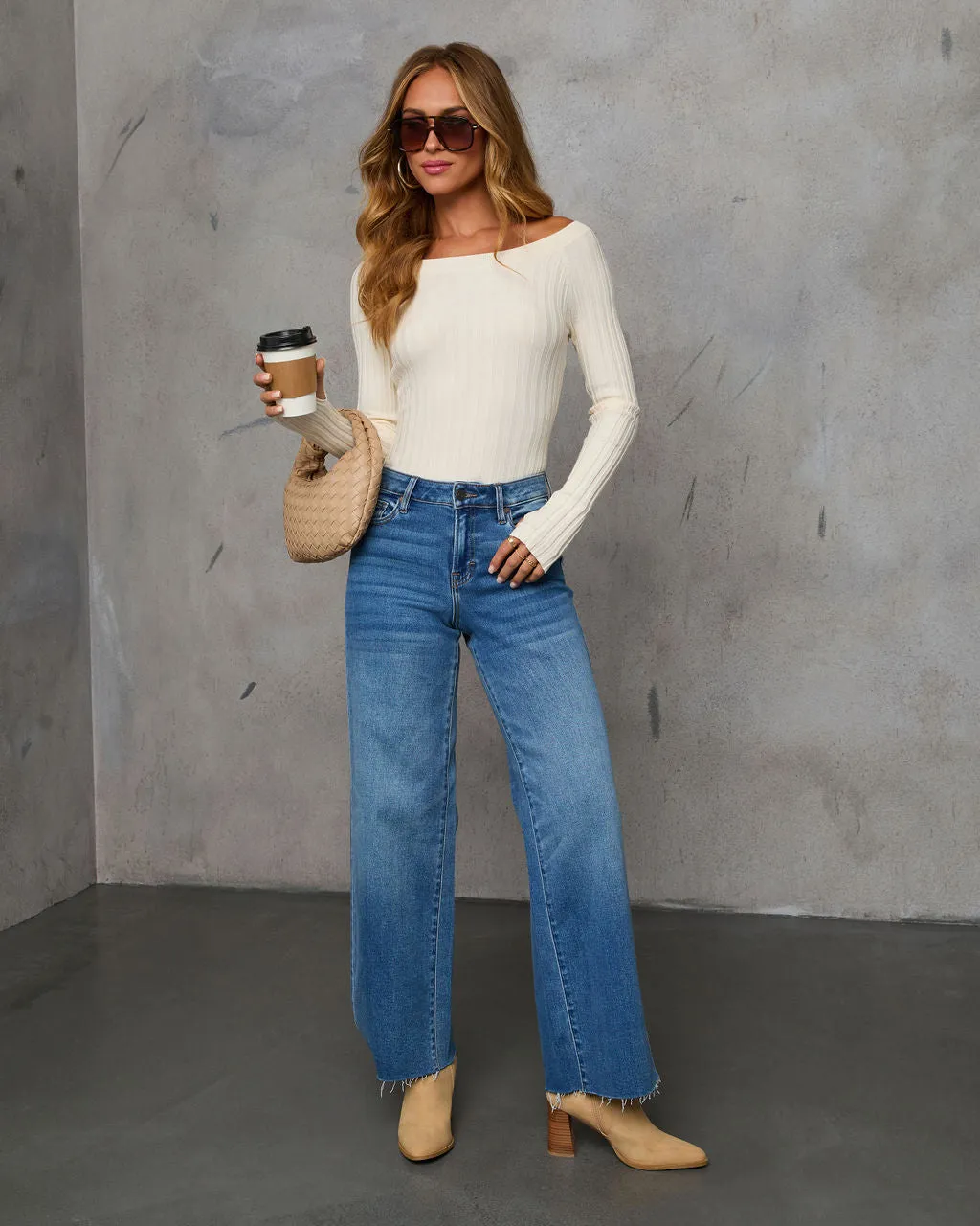 Haylee Long Sleeve Bodysuit sold by Vici