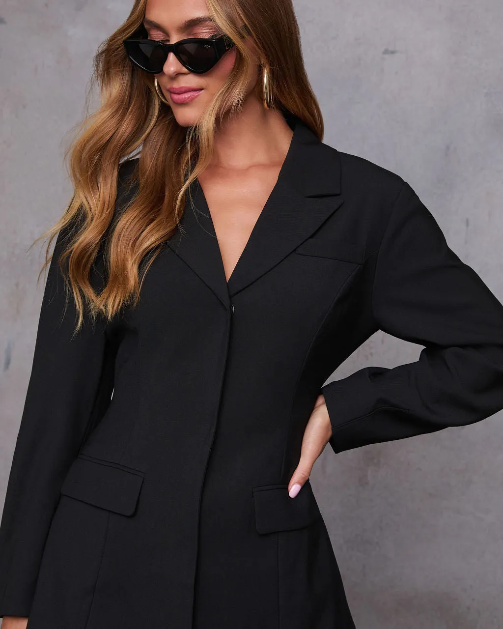 Unveil Me Double Breasted Top sold by Vici product image thumbnail 5