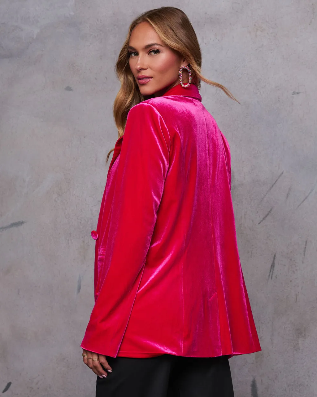 Made It Mine Velvet Blazer sold by Vici product image thumbnail 4