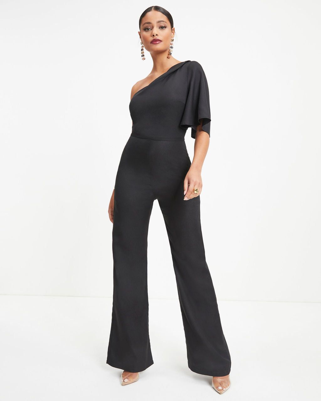 Iconic Lady One Shoulder Jumpsuit sold by Vici product image thumbnail 5