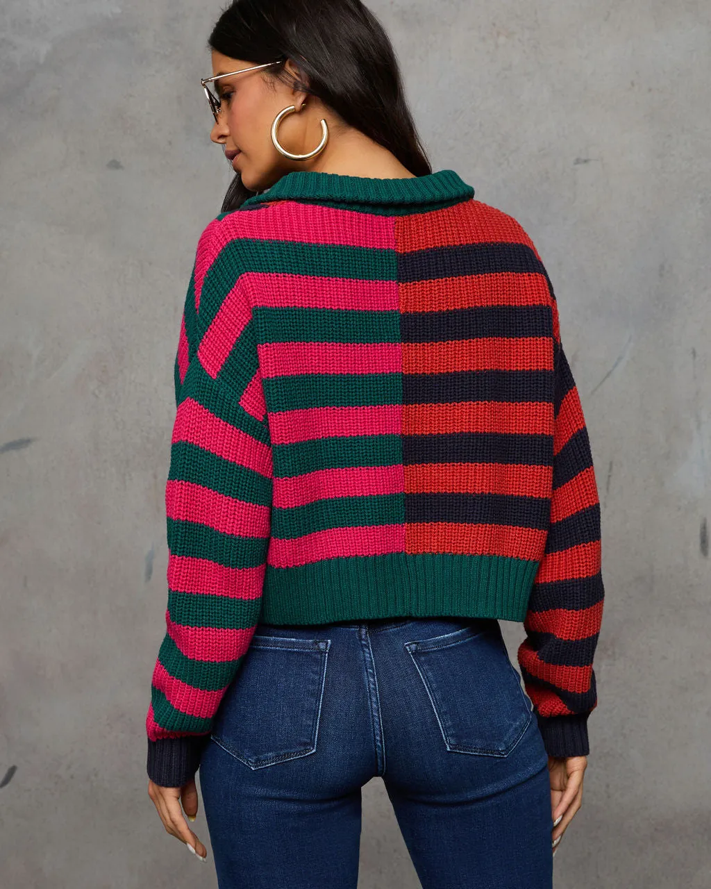 Snuggle Up Quarter Zip Sweater sold by Vici product image thumbnail 4