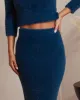 Melena Fuzzy Knit Midi Skirt sold by Vici