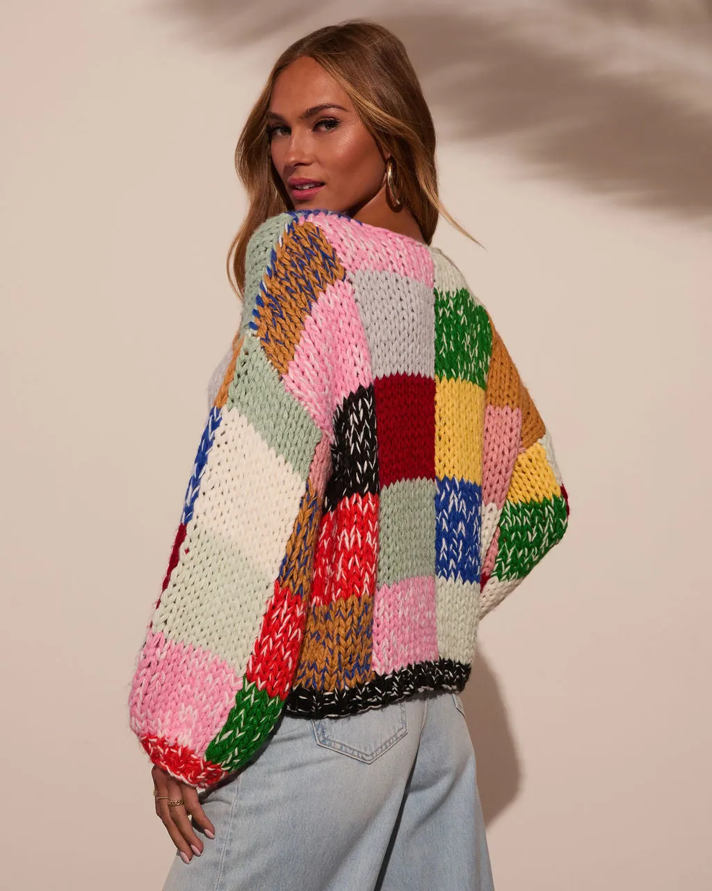 Cozy Cabin Color Block Sweater sold by Vici product image thumbnail 4