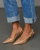 Huntley Cropped Straight Leg Denim sold by Vici