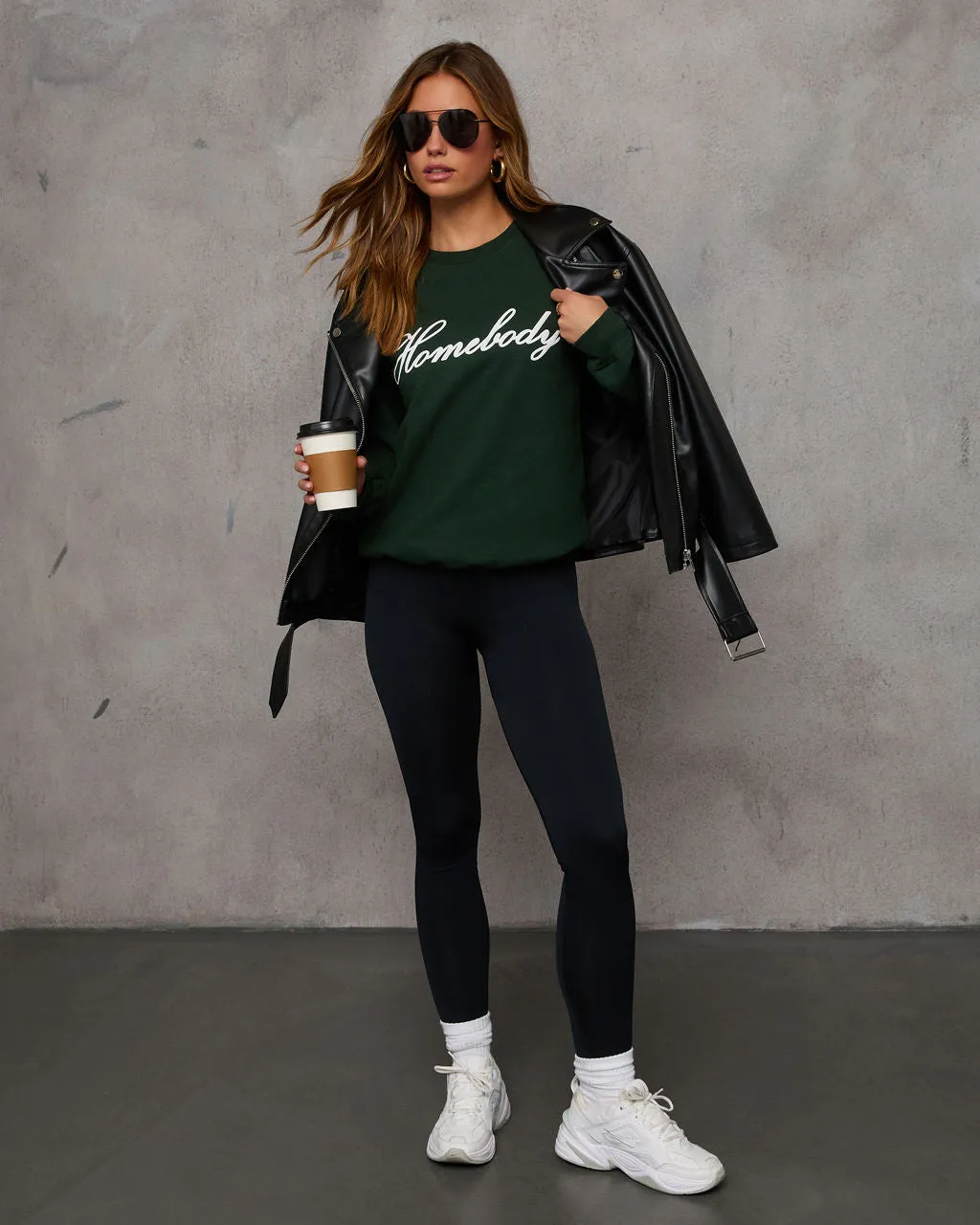 Homebody Graphic Sweatshirt sold by Vici product image thumbnail 2